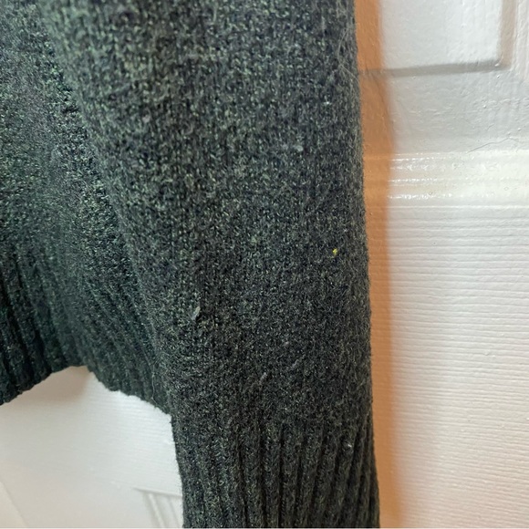 Smartwool Mens Large Merino wool blend green crew neck layering sweater size - Picture 12 of 16